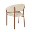 By Boo Eetkamerstoel Sedia with armrest - bruin