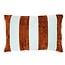By Boo Kussen Stripey 40x60 cm - Lichtblauw / caramel