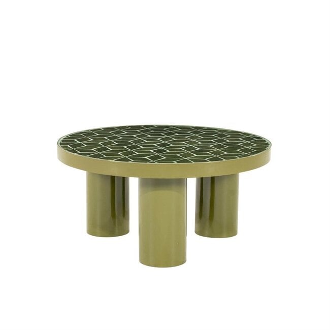 By Boo Salontafel Patterna - groen
