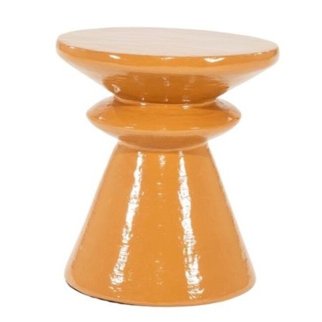 By Boo Bijzettafel Circolo - terracotta