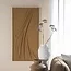 By Boo Wandornament Veck 70x140 cm - caramel