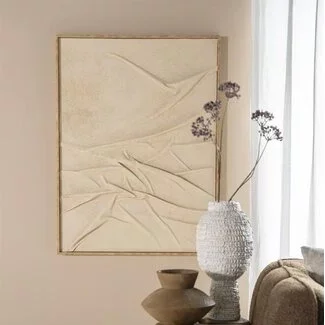 By Boo Wandornament Veck 90x120 cm - beige