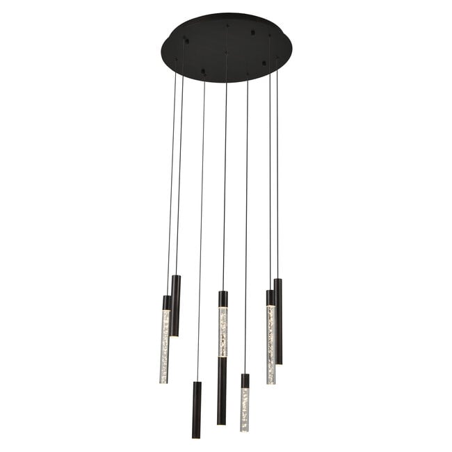 Richmond Interiors  Hanglamp Oxley 8 lampen Brons