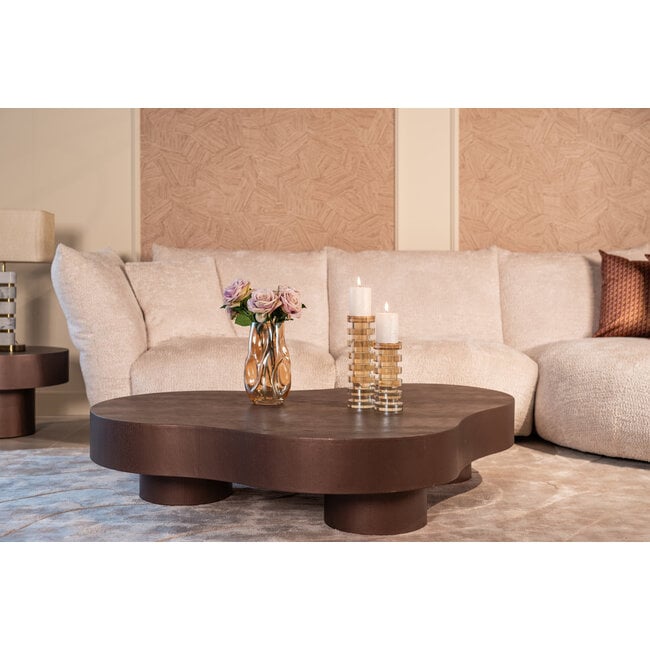 Richmond Interiors  Salontafel Bogor set van 2 brons