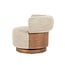 Eleonora Fauteuil Nila bruin - taupe Vanu