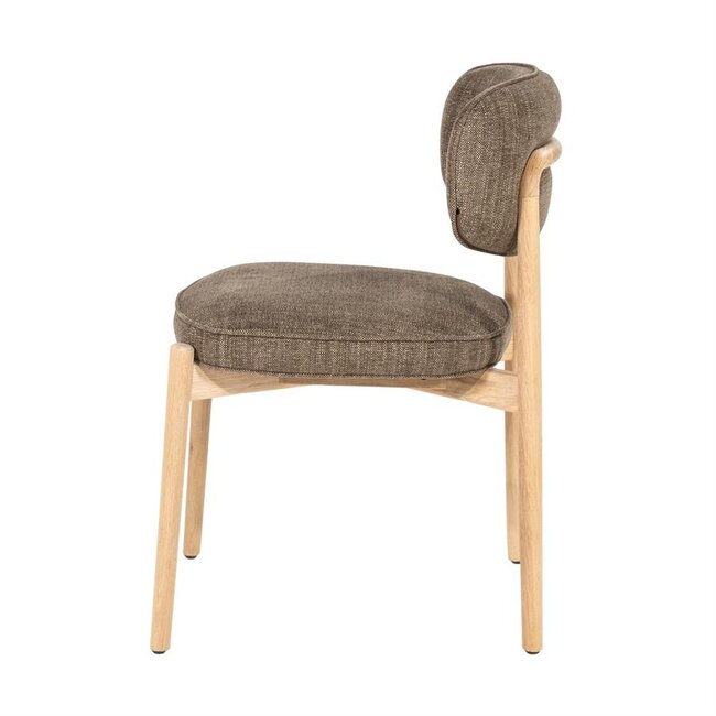 Eleonora Stoel Rune naturel - bruin Serene