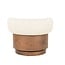 Eleonora Fauteuil Nila bruin - beige Vanu
