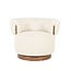 Eleonora Fauteuil Nila bruin - beige Vanu