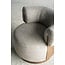 Eleonora Fauteuil Nila bruin - taupe Vanu