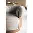 Eleonora Fauteuil Nila bruin - taupe Vanu
