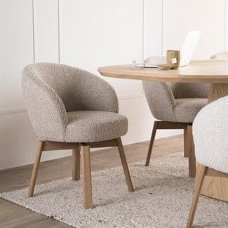 Eleonora Stoel Livia - taupe Hush