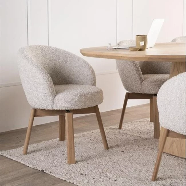 Eleonora Stoel Livia - beige Hush