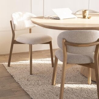 Eleonora Stoel Mikky naturel - beige Moon