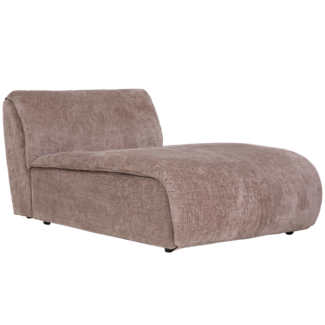 Tower Living Redford Chaise Longue zonder arm - Touch 04 taupe