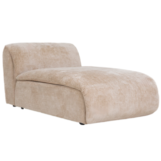 Tower Living Redford Chaise Longue zonder arm - Touch 102 beige