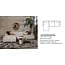Tower Living Redford loungebank - 3 kleuren - loungegedeelte met 2 rechte elementen en 2 armleuningen
