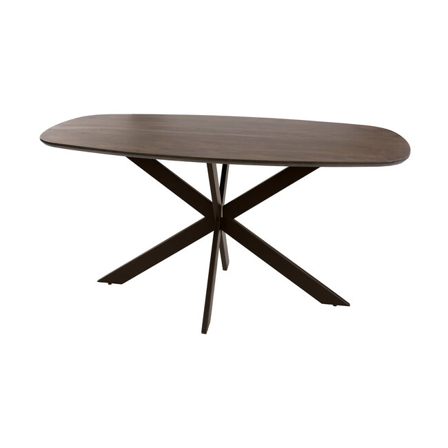 WoonStijl Eetkamertafel 150 Arhus solid bruin