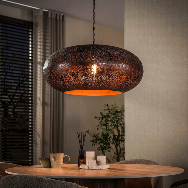 WoonStijl Hanglamp Cielo Ø68cm Antiek koper