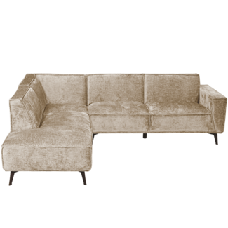 Tower Living Leeds 2 5-zits + Ottoman Links - Touch 102 Beige