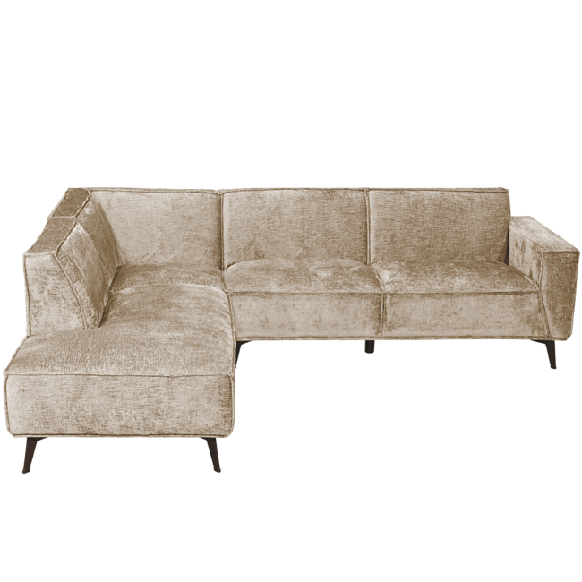 Tower Living Leeds 2 5-zits + Ottoman Links - Touch 102 Beige