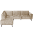 Tower Living Leeds 2 5-zits + Ottoman Links - Touch 102 Beige