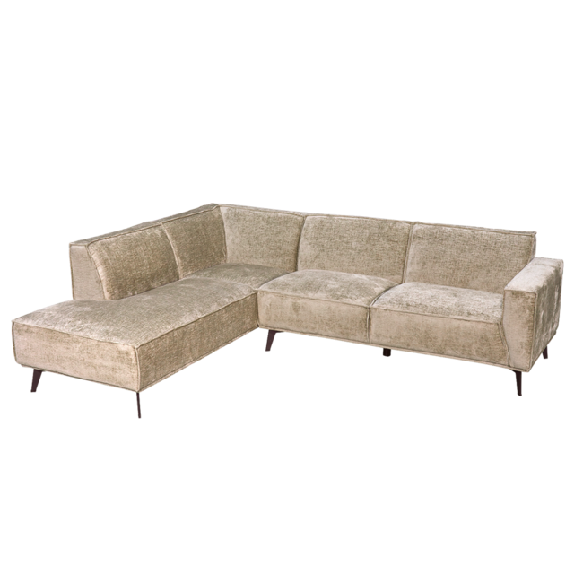 Tower Living Leeds 2 5-zits + Ottoman Links - Touch 102 Beige