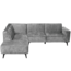 Tower Living Leeds 2 5-AR + Ottoman L - Touch 27 Light grey