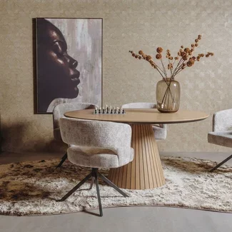 WoonMax Eettafel  Hank rond - diverse kleuren en afmetingen