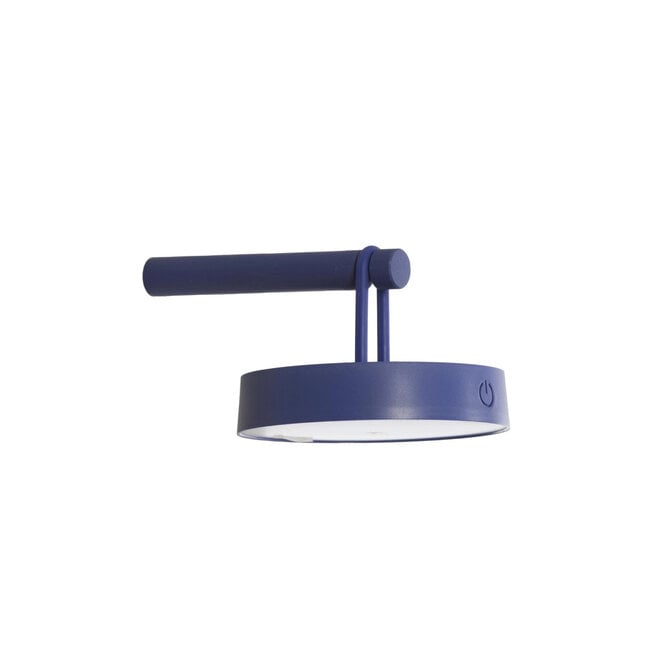 Light en Living Wandlamp LED 19x13x8,5 cm TOLIARA kobalt blauw