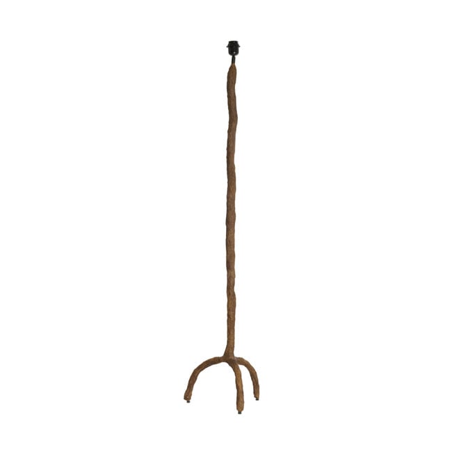 Light en Living Vloerlamp Guja 137cm - Bruin