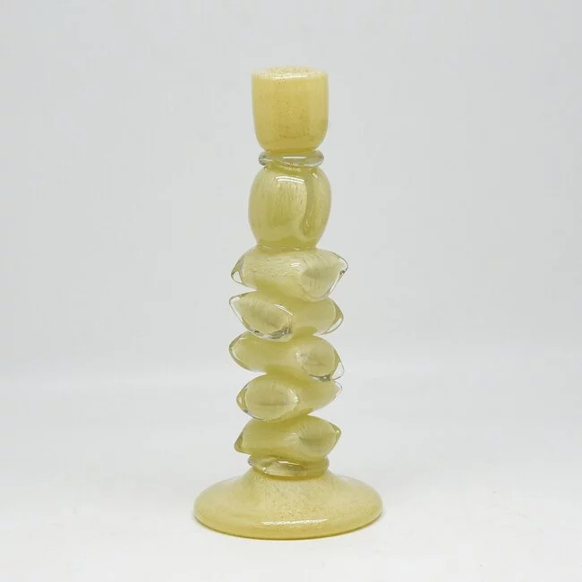 ISAA Kandelaar Tauraco 11x30 cm - beige