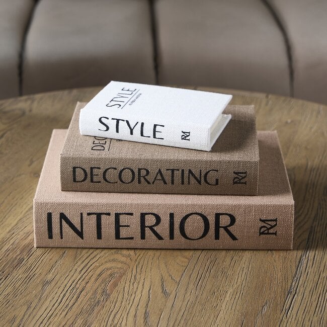 Riviera Maison Opbergboxen Decoratieve set van 3 boeken