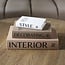 Riviera Maison Opbergboxen Decoratieve set van 3 boeken