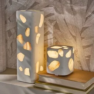Riviera Maison Tafellamp Alabaster Led Saluné S