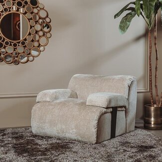 Tower Living Redford 1-zits zonder arm - Touch 102 beige