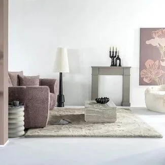 By Boo Vloerkleed Zena 200x290 cm - beige