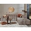 Tower Living Austin 2.5 zits + Ottoman Rechts - Haga 39 cappuccino