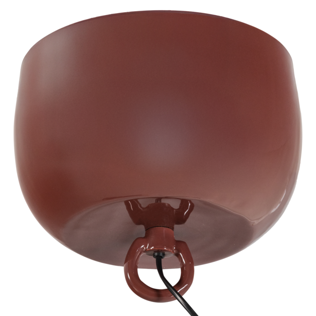 Woood Mero Tafellamp 25xo26 Cm Metaal Hoogglans Rood
