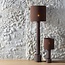Woood Zivian Tafellamp Hout Hoogglans Donkerbruin [fsc]