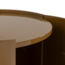 Woood Sera Ronde Kast 72xo45 Cm Hout Hoogglans Honinggeel [fsc]