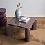 Woood Tiven Salontafel Hout Hoogglans Donkerbruin [fsc]