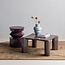 Woood Tiven Salontafel Hout Hoogglans Donkerbruin [fsc]