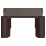 Woood Tiven Salontafel Hout Hoogglans Donkerbruin [fsc]