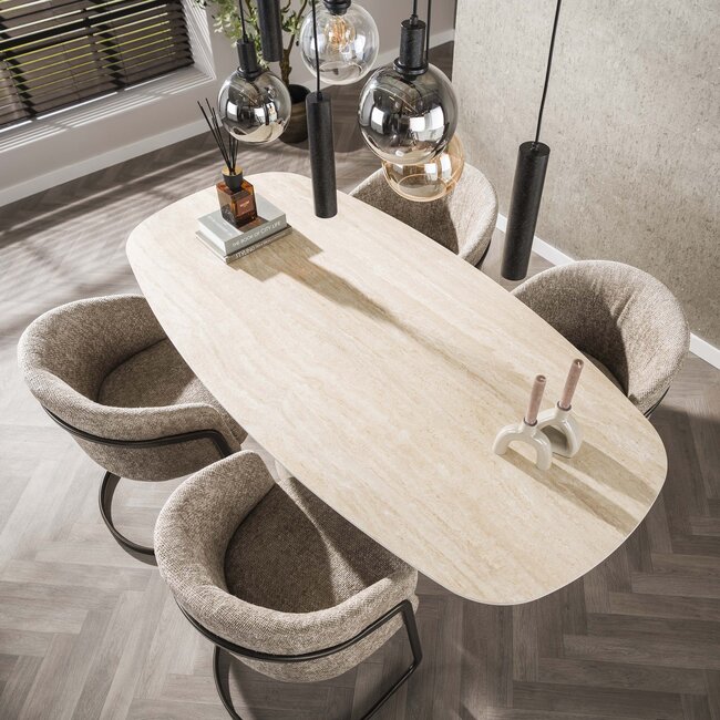 WoonStijl Armstoel Sway Hoven Zand