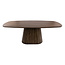 WoonStijl Eettafel Central Deens ovaal 215 cm acacia bruin
