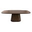 WoonStijl Eettafel Central deens ovaal 180 cm acacia bruin