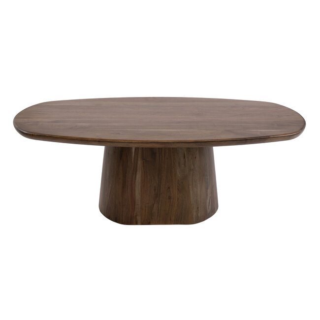 WoonStijl Salontafel Central 135 cm Acacia Bruin