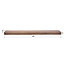 WoonStijl Wandplank Carve 200 cm acacia bruin