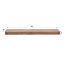 WoonStijl Wandplank Carve 150 cm acacia bruin