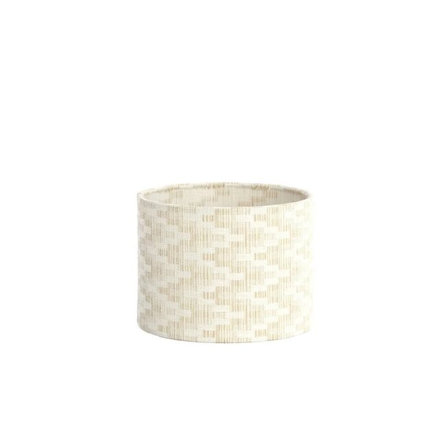 Light en Living Lampenkap Cilinder Jinx wit rond 25-25-18